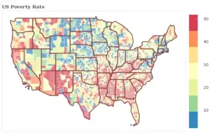 Poverty Rate by County